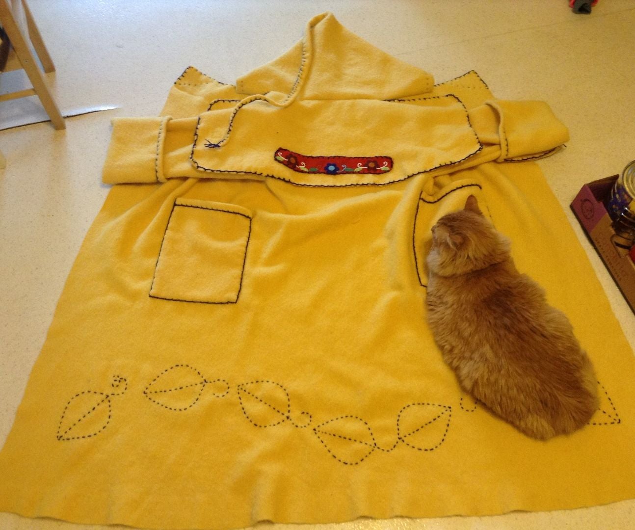 How to Make a Simple Blanket Coat 9 Steps (with Pictures) Instructables