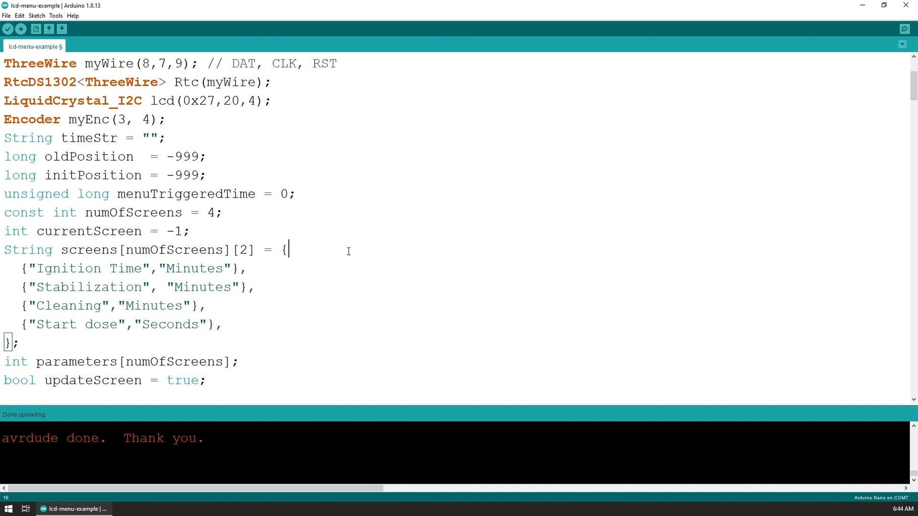 Arduino Settings Menu : 4 Steps (with Pictures) - Instructables