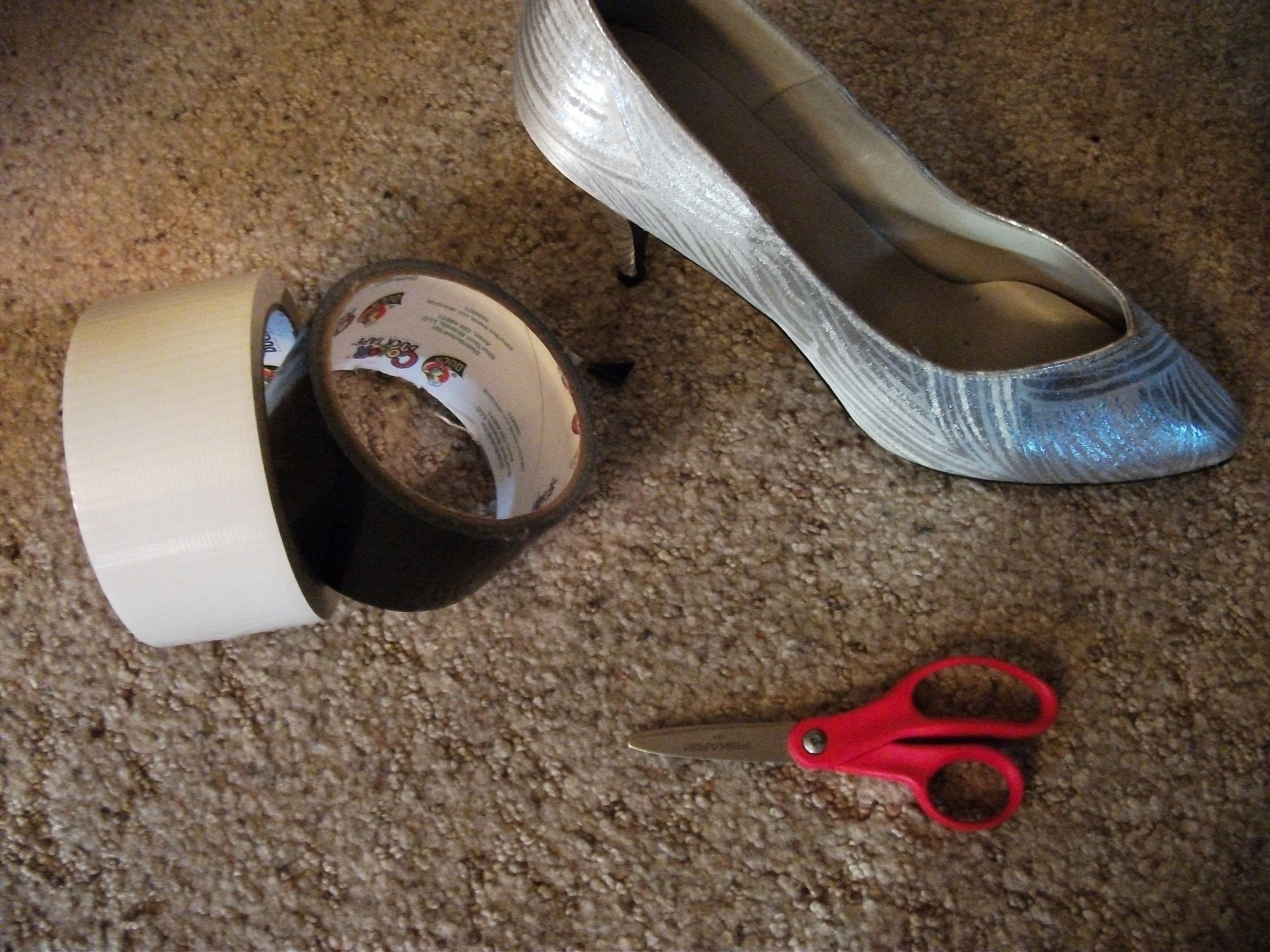 Stylish Duct Tape Boot! 9 Steps Instructables
