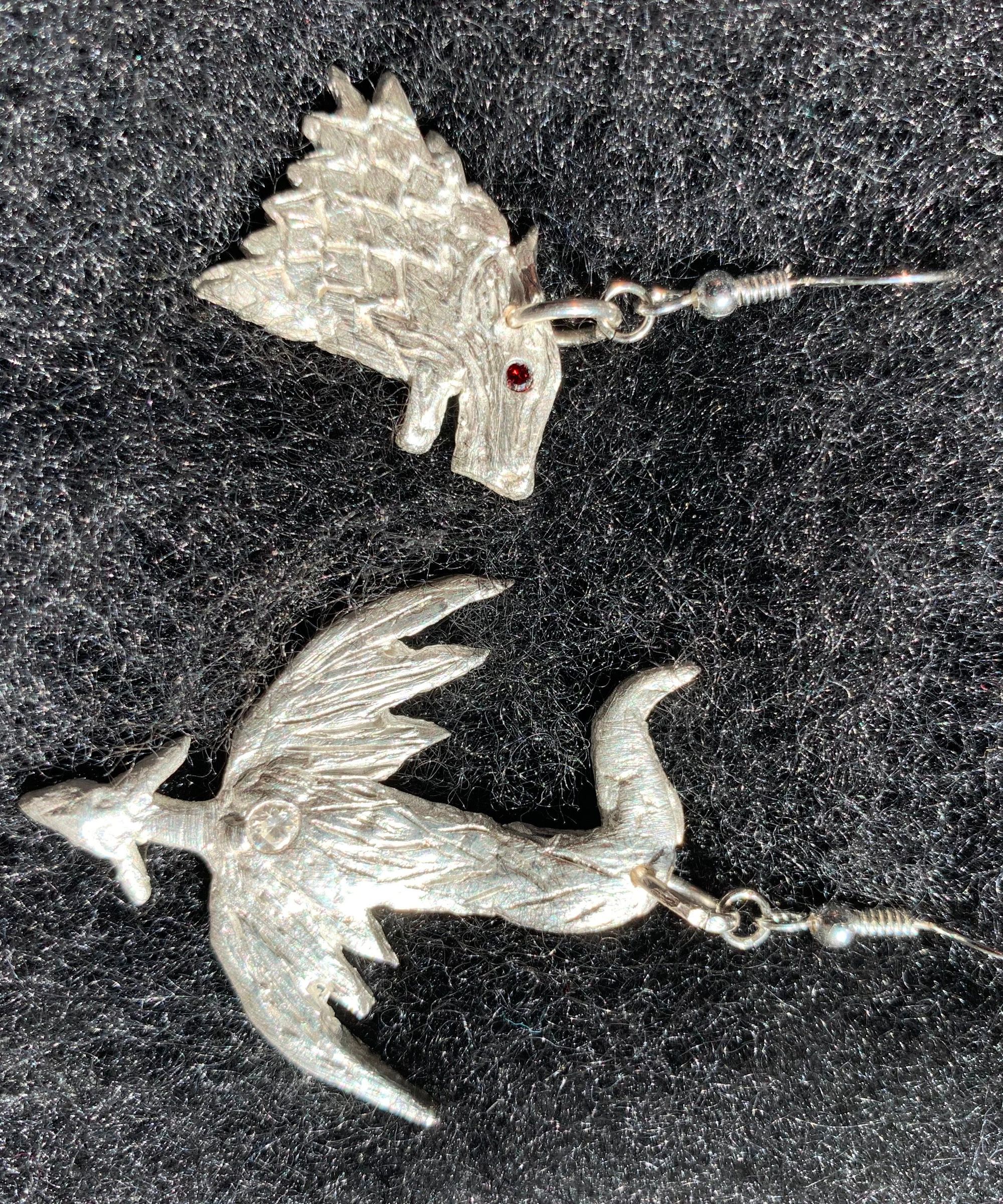 Game of Thrones Silver Earrings 