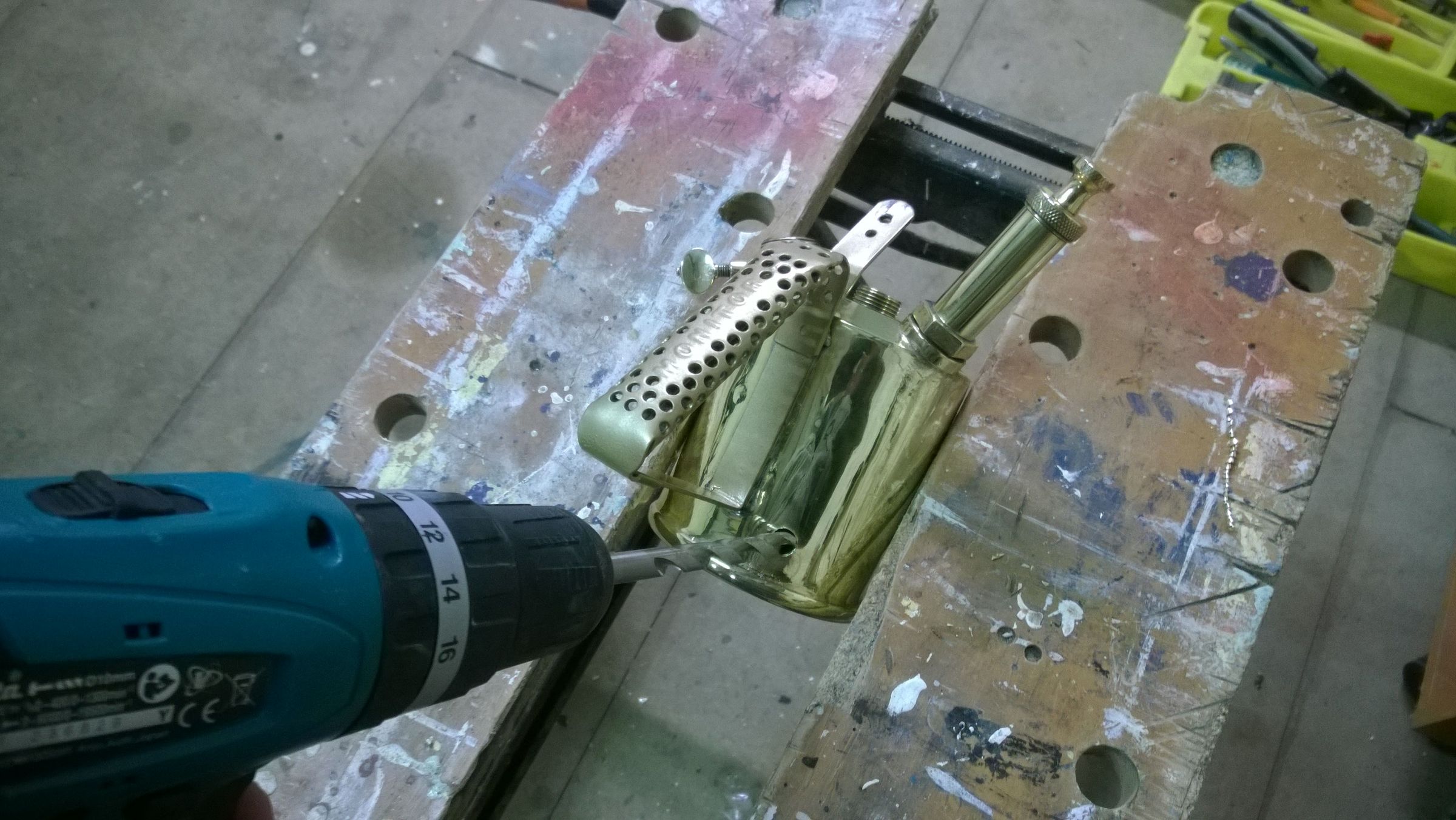 Upcycled Blow Torch Lamp 6 Steps Instructables