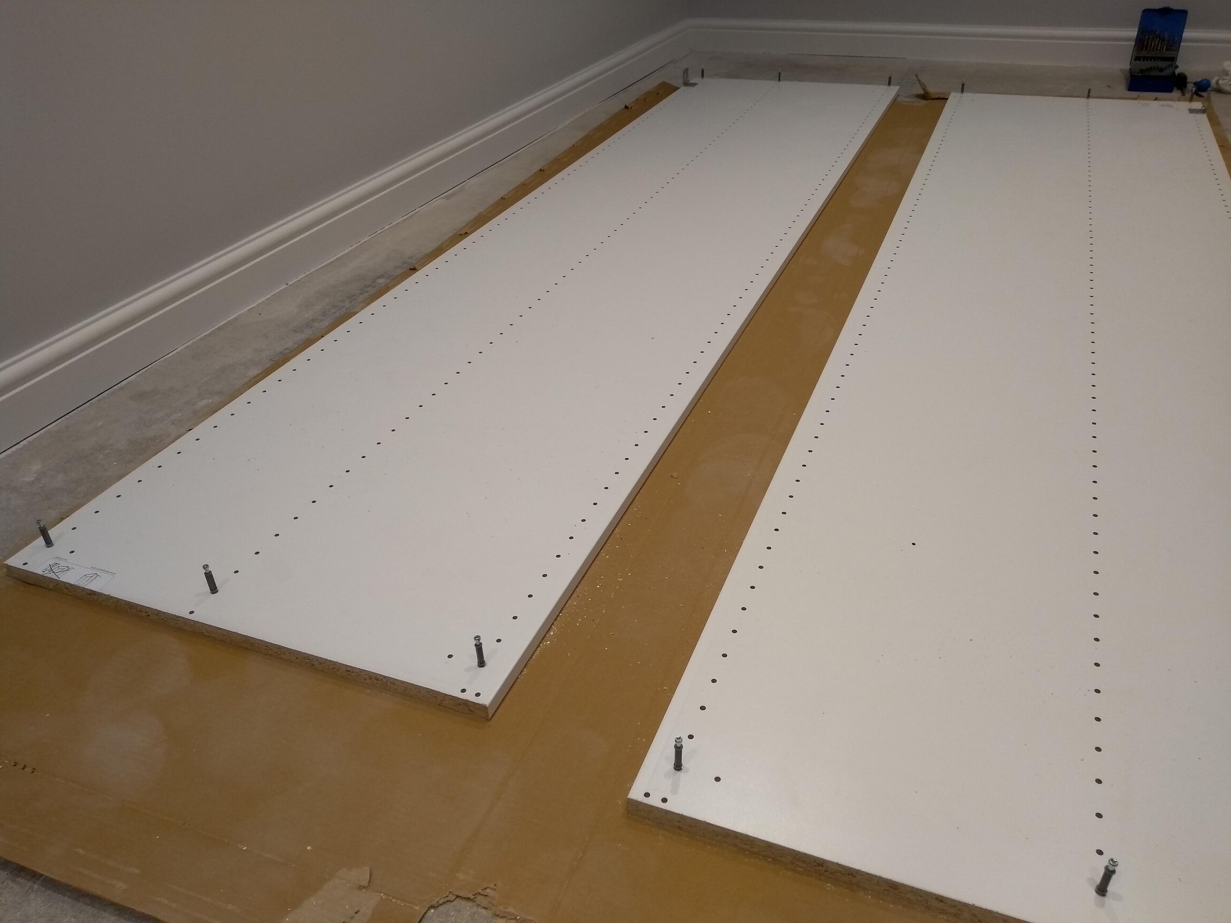 IKEA Pax Wardrobe Shortening, Reducing Height, Buildingin Floor to
