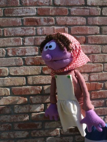 Purple Pioneer Puppet