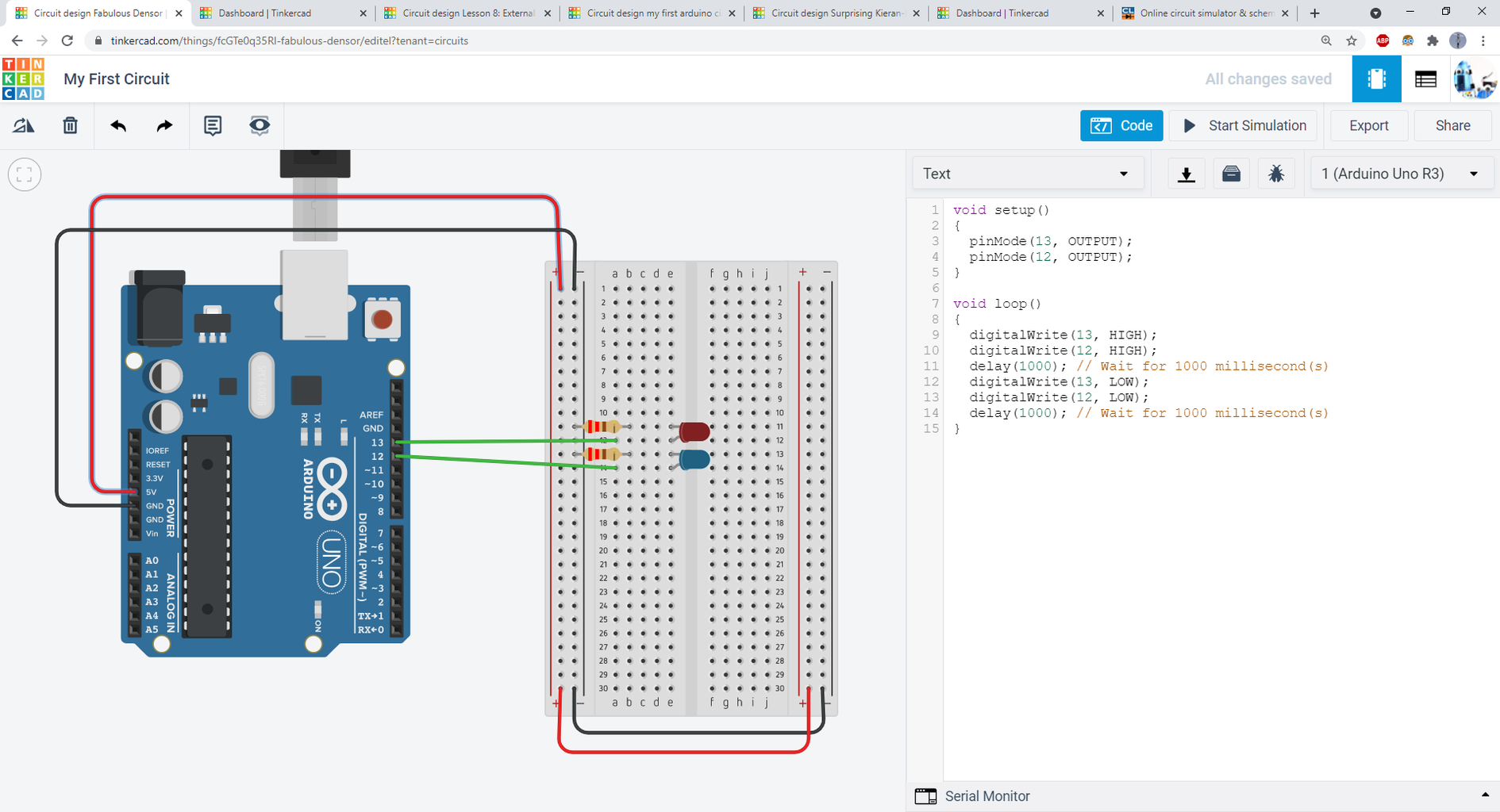 How to Teach an Online Circuits Class With Tinkercad : 11 Steps (with ...