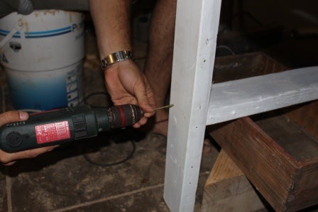 Adding the Magazine Shelf - the Supports