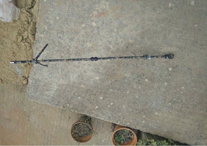 Laser-assisted Takedown Blowgun With Bipod