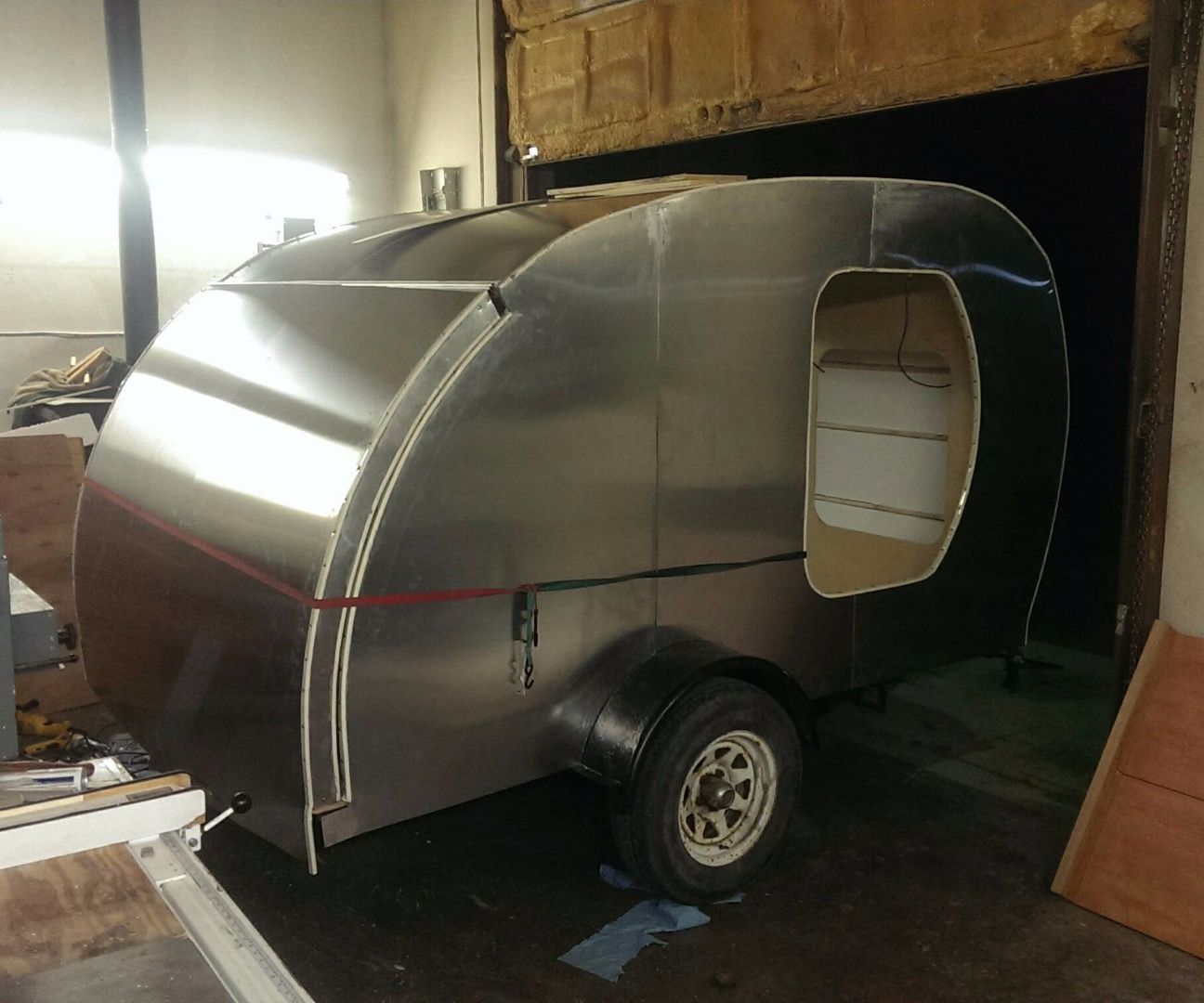 CNC Teardrop Trailer - Making the Side Walls