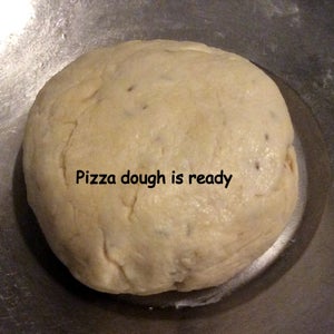 Make the No Yeast Pizza Dough