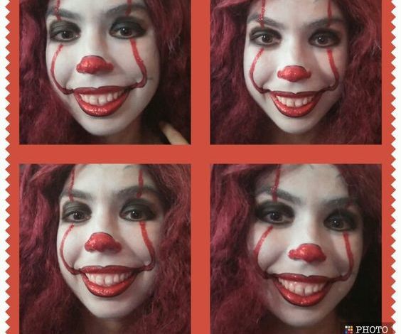 Pennywise Face Paint (Stephen King's IT)