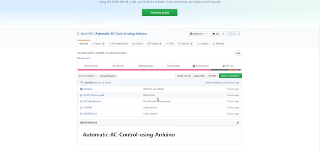 Coding the Arduino to Record IR Code Sent by AC Remote