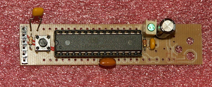 Single Sided Really Bare Bones Board Arduino in EAGLE.