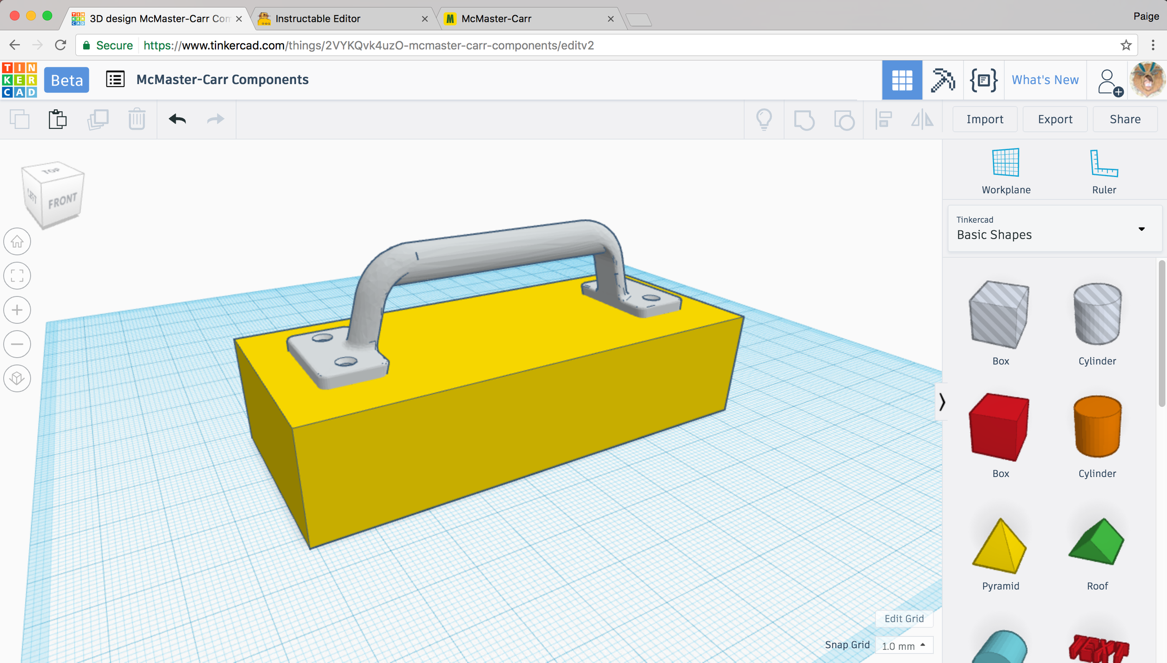 Import McMasterCarr Components Into Tinkercad 4 Steps (with Pictures