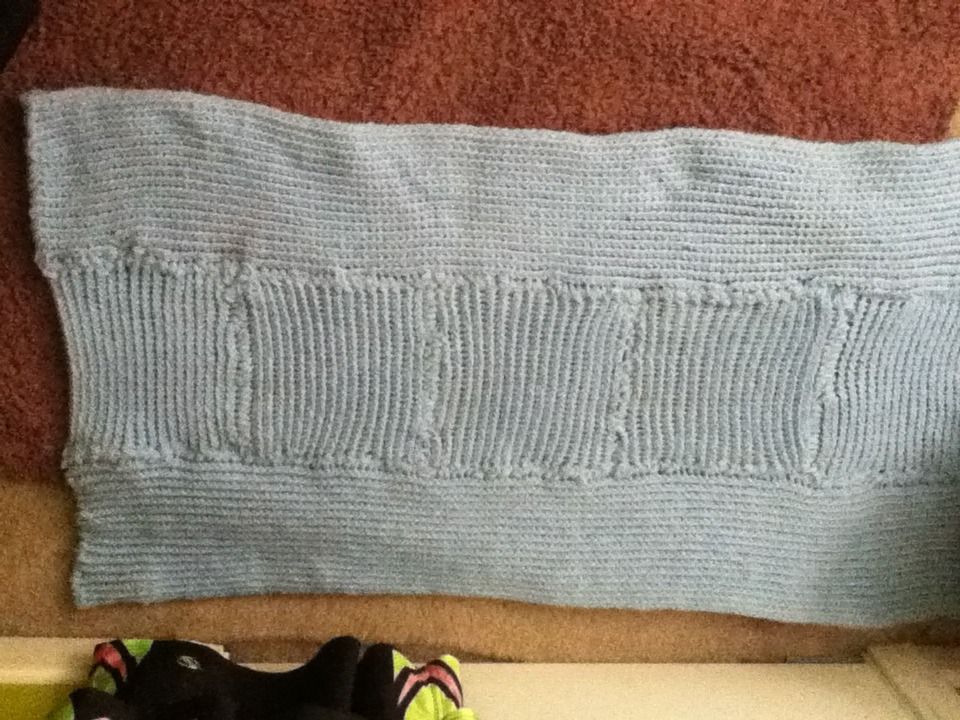 Loom Knit Blanket