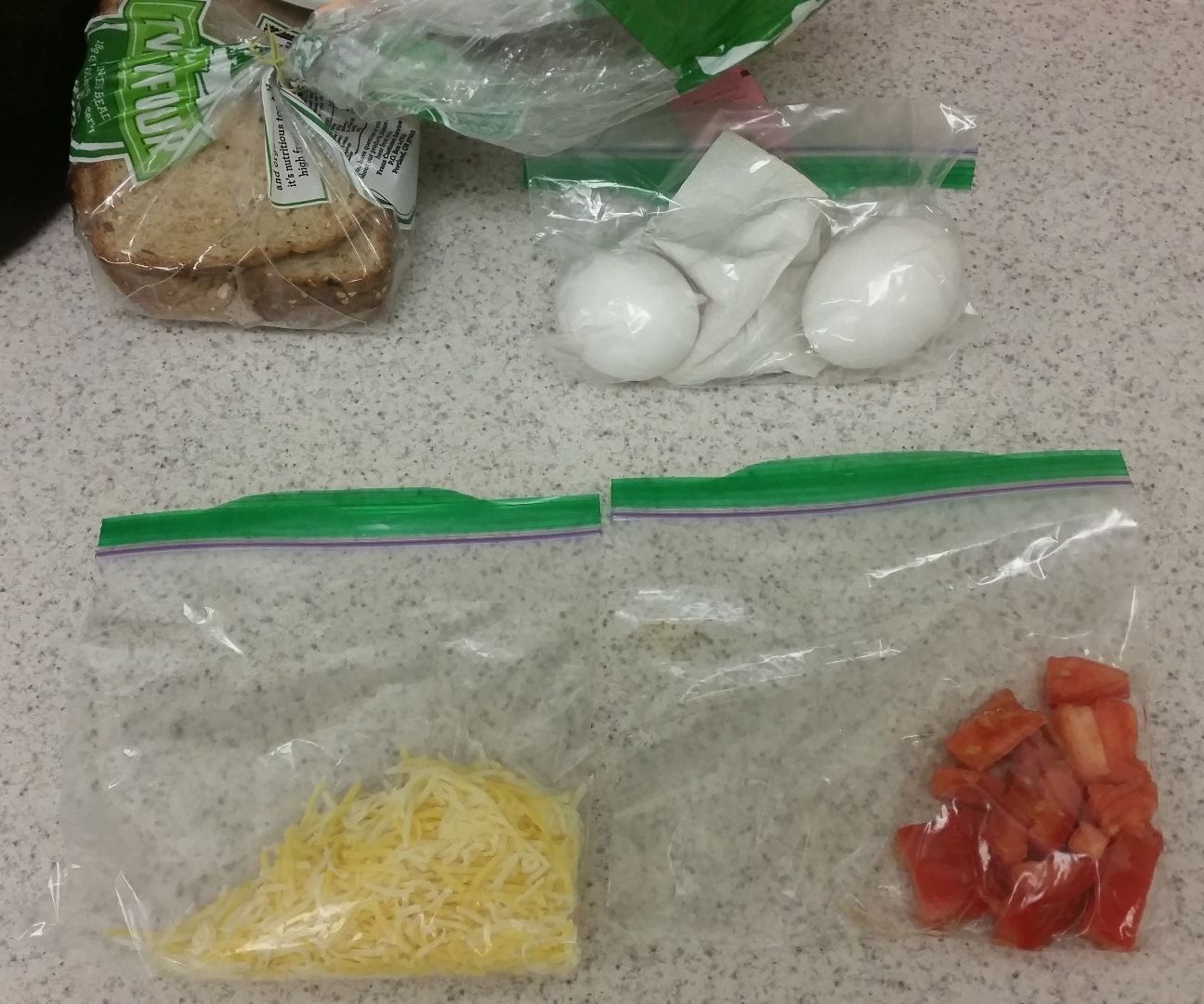 DIY Microwave Omelette
