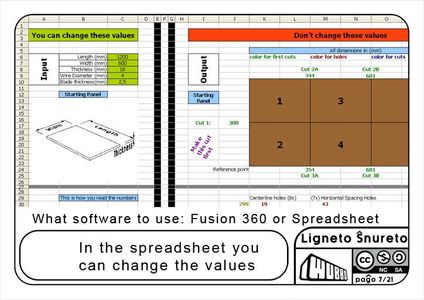 A Spreadsheet Helps You Get the Right Dimensions