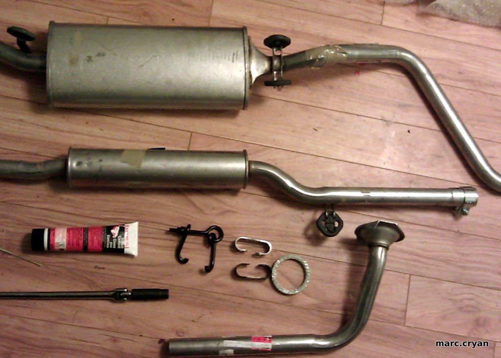 Exhaust Replacement - 1981 VW Rabbit Diesel