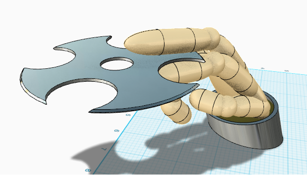 Shruiken Cup Holder.