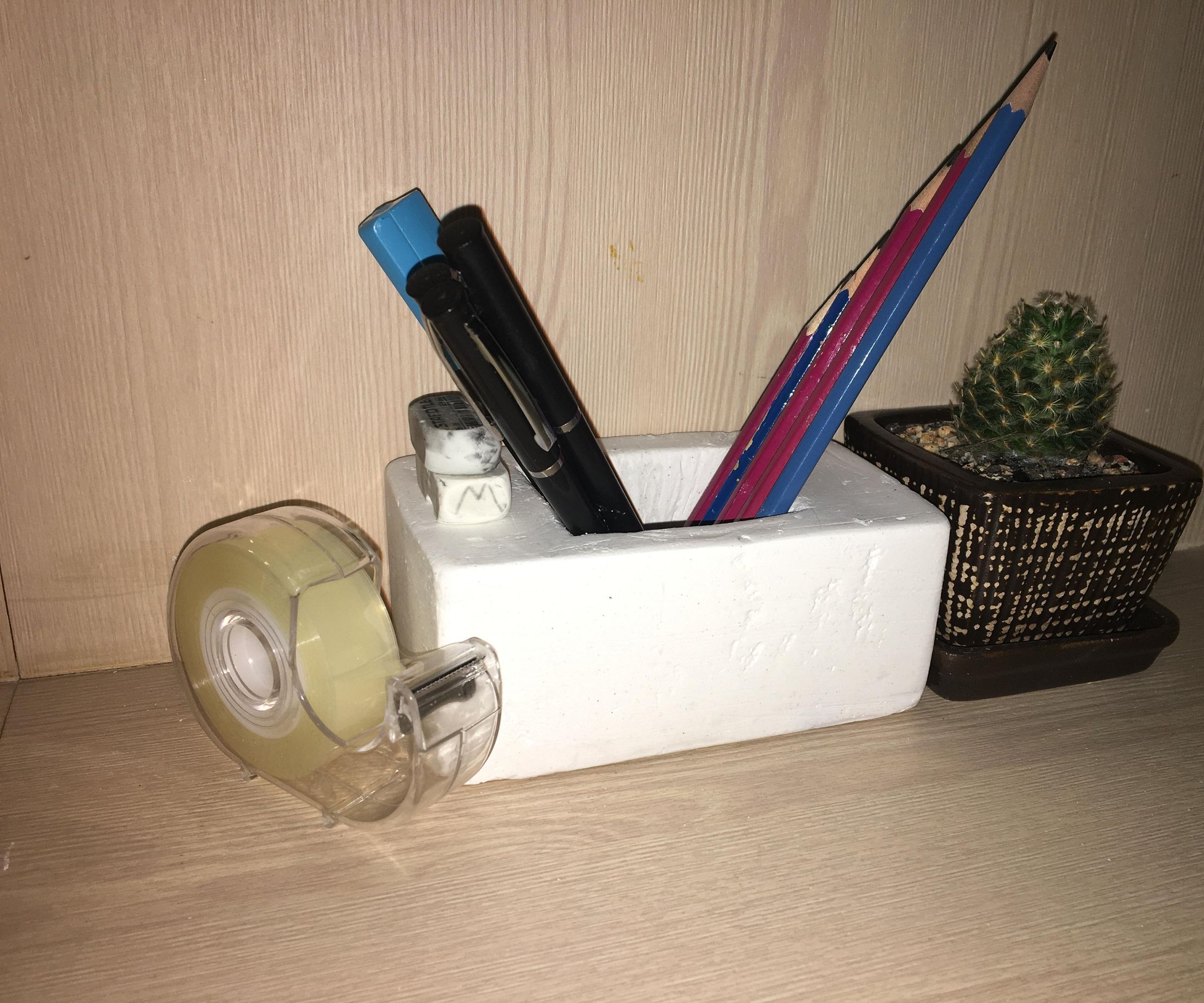 Casting a Pencil Holder