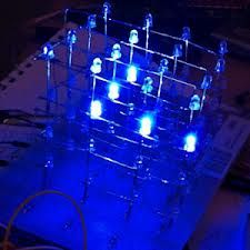 4x4x4 LED CUBE