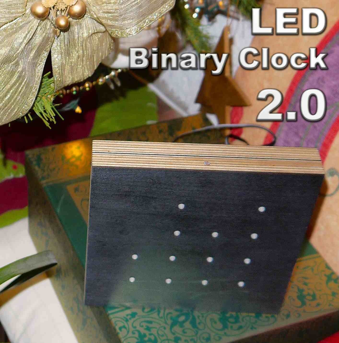 LED Binary Clock 2.0