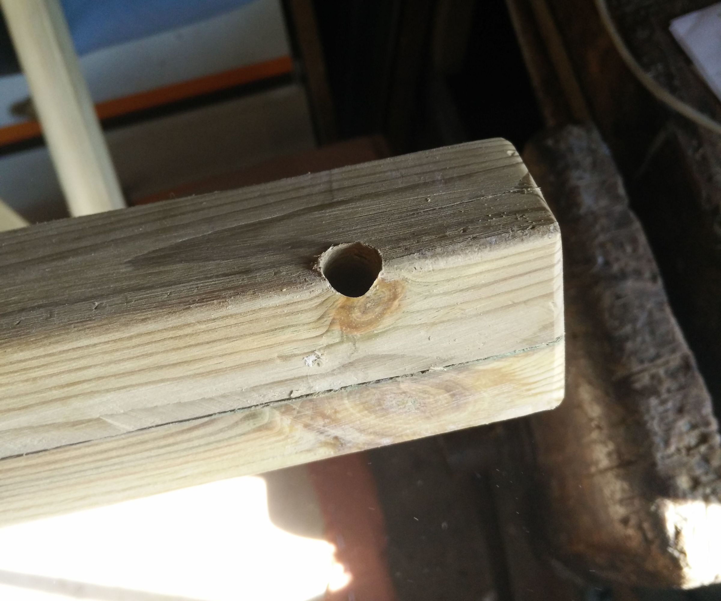 How to Drill Clean Holes on an Edge