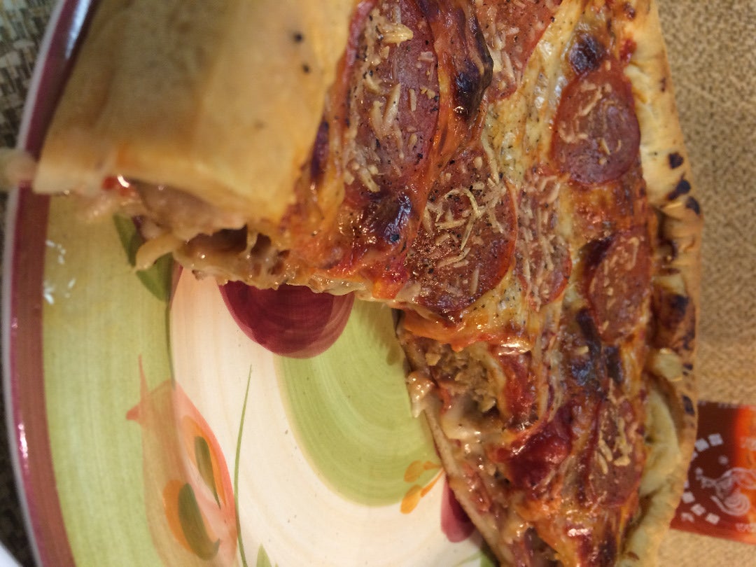 Chicago Style Deep Dish Pizza - on the BBQ!