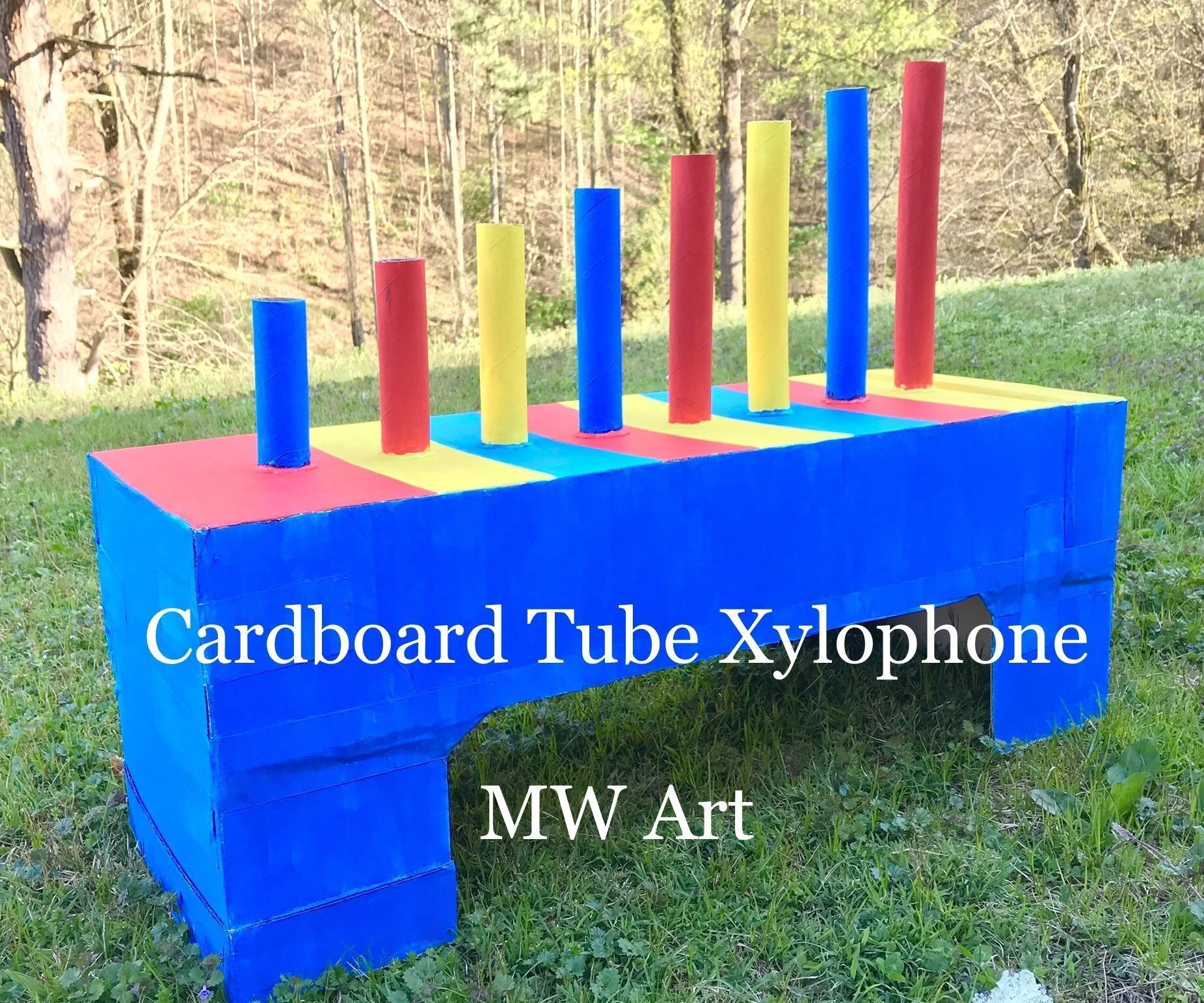Cardboard Tube Xylophone 8 Steps (with Pictures) Instructables