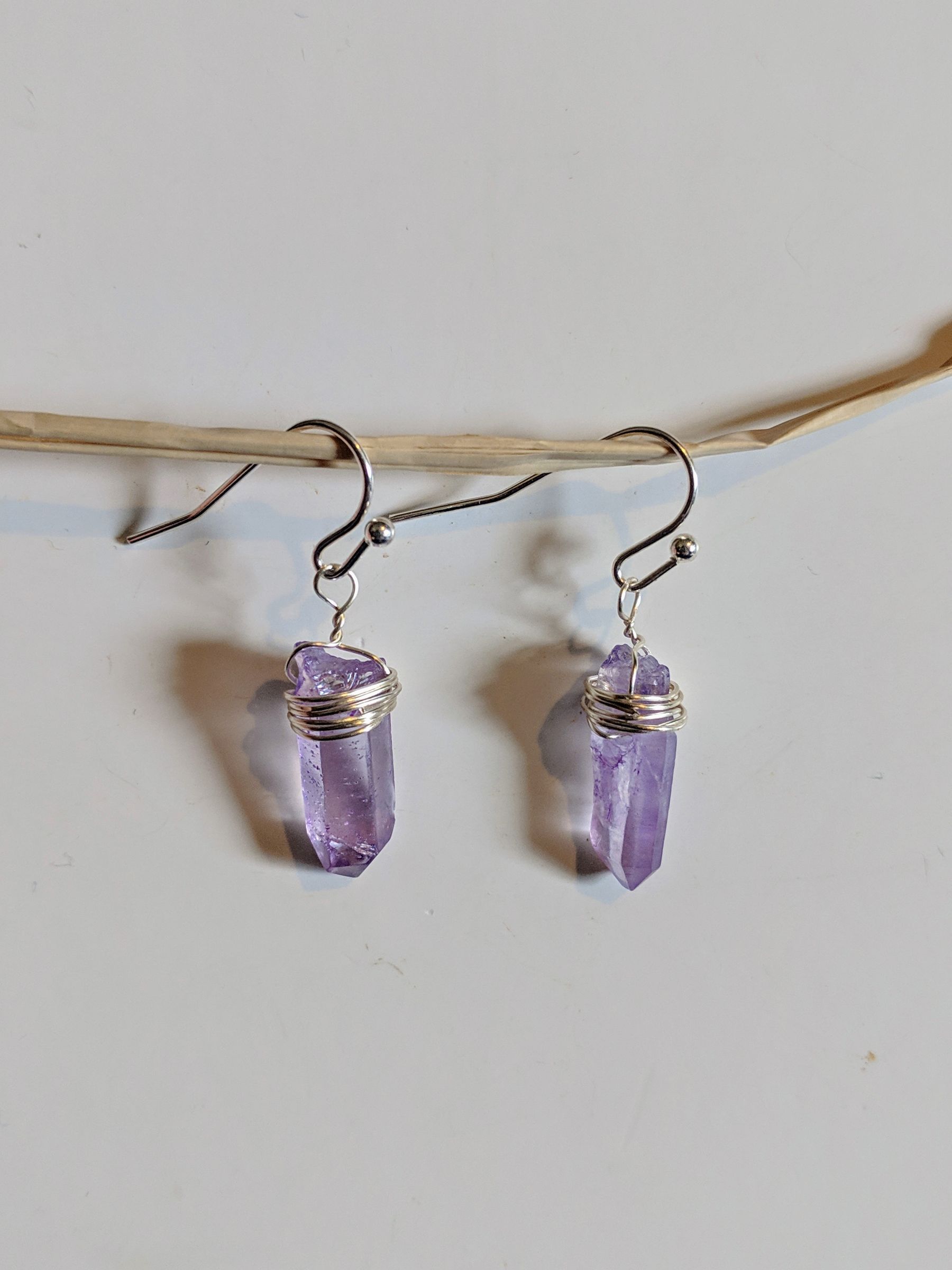 Amethyst Crystal Earrings 4 Steps (with Pictures) Instructables