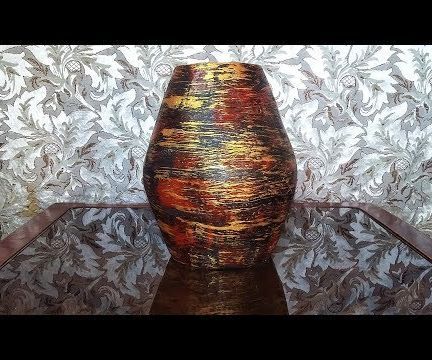 How to Make Vase From Plastic Bottle 