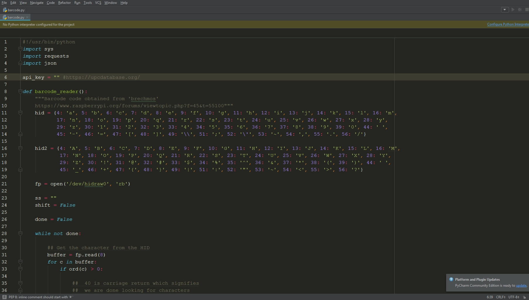 USB Barcode Scanner (Raspberry Pi) : 4 Steps - Instructables