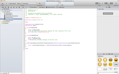 Write the Code
