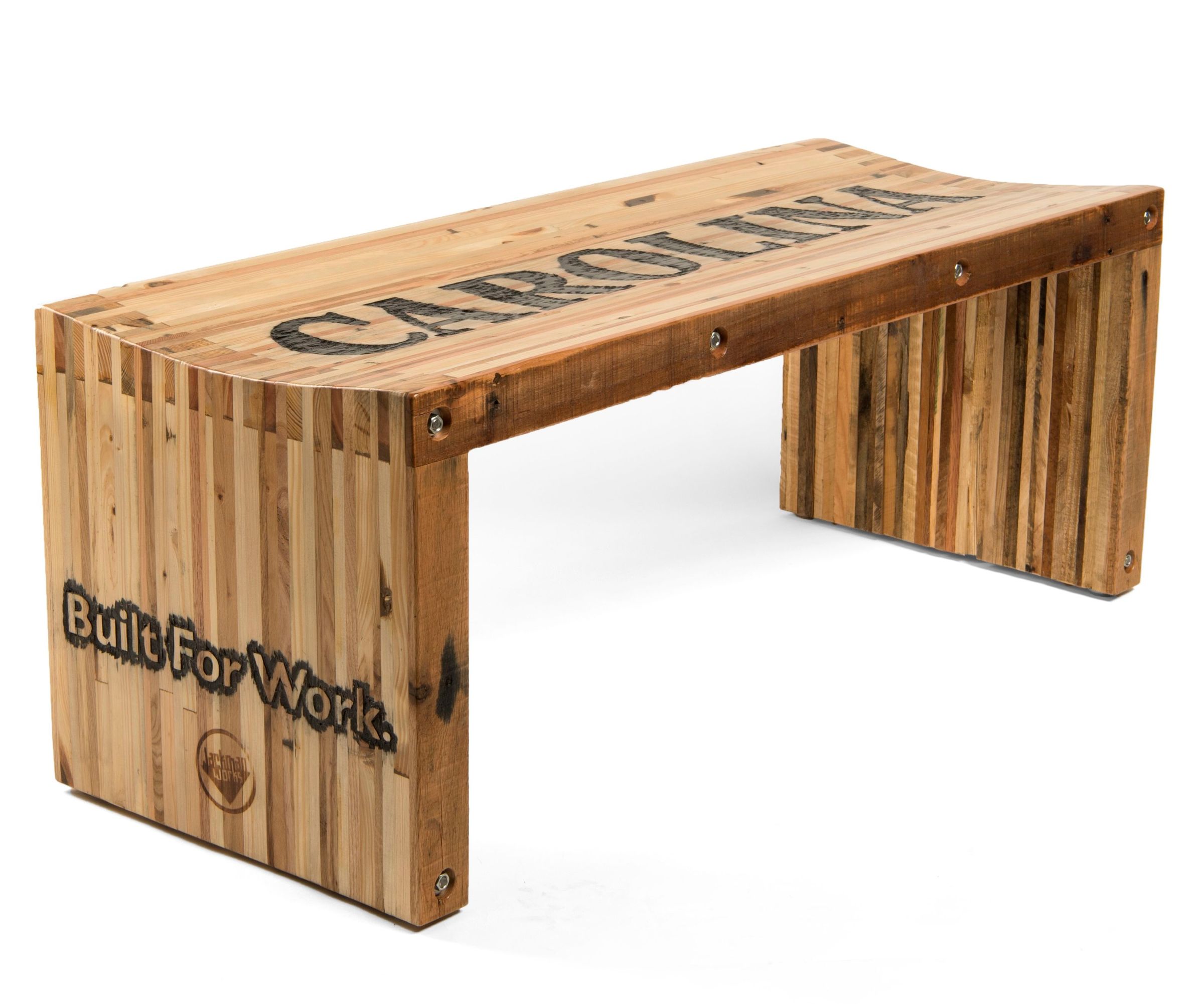 Pallet Wood Slat Bench