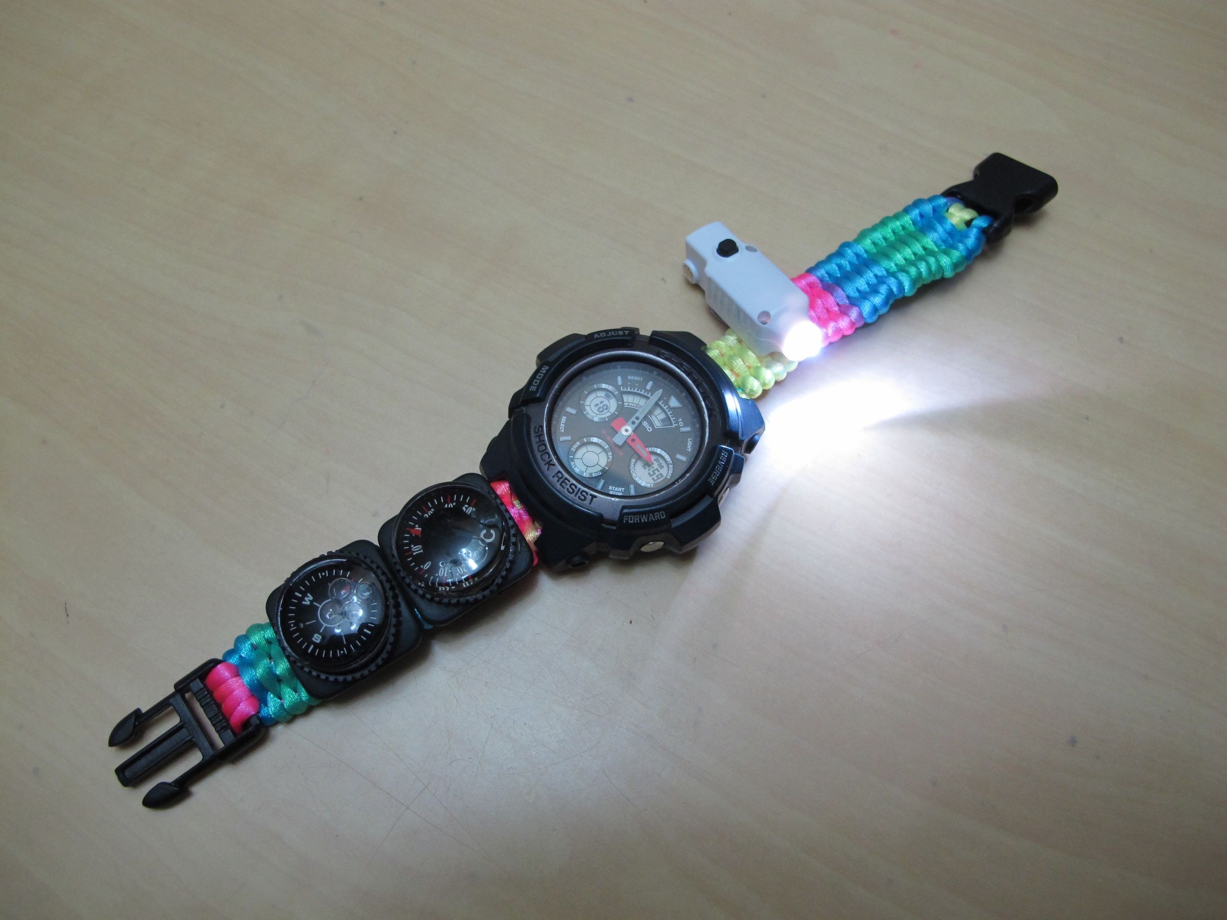 Repair Gshock With Paracord Bracelet Instructables