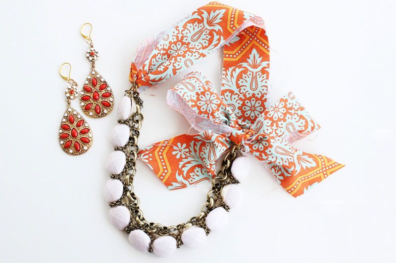 Diy Fabric Jewelry-great Homemade Mothers Day Presents