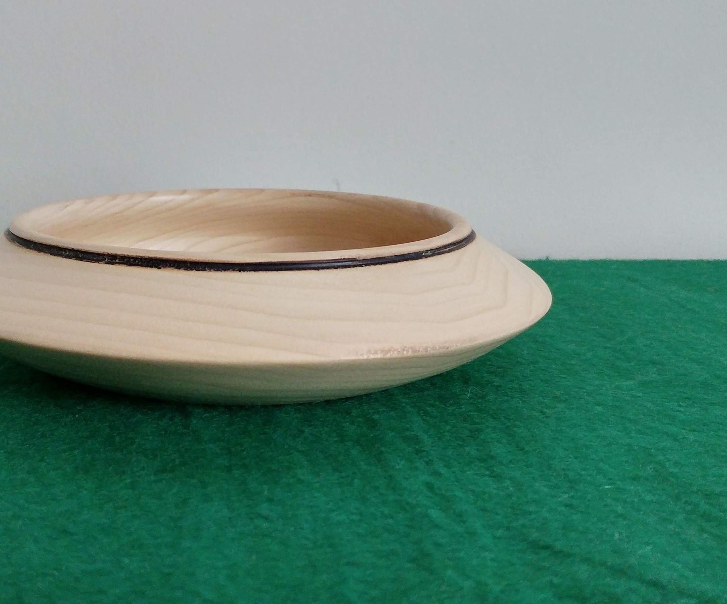 UFO Bowl From Scrap Wood Found in a Skip! by AMC77