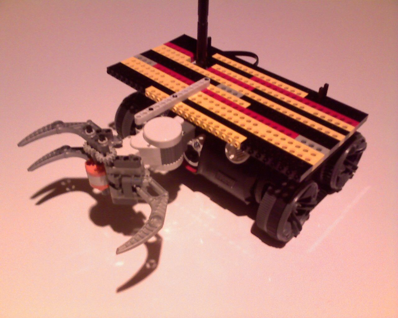 Spy Video Trakr: Add a Lego Claw Attachment