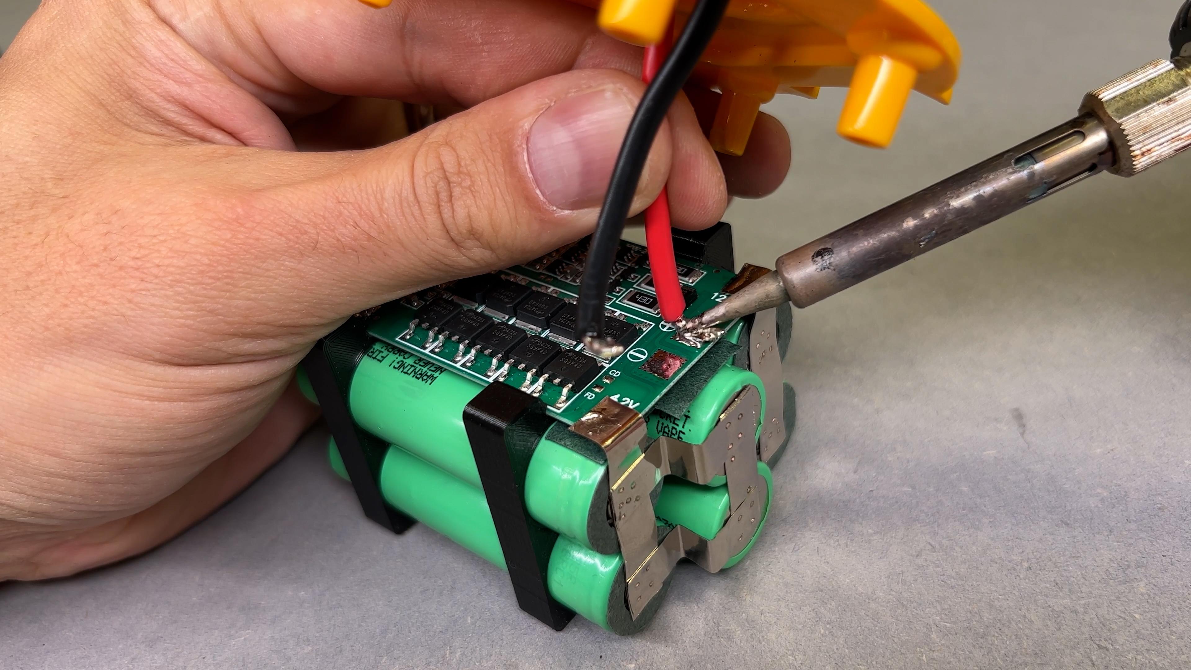 Battery Repair by Converting NiCd to LithiumIon (Battery and Charger