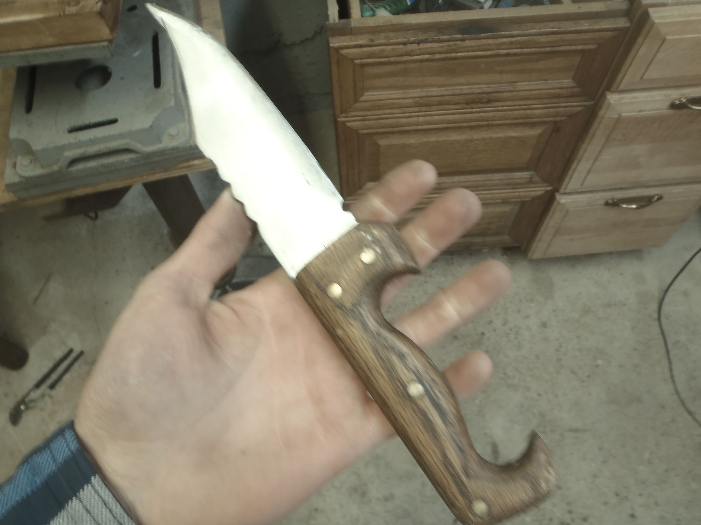 Full Handle Bushcraft Knife Instructables