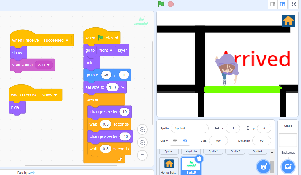 Coding a Maze Game With Scratch : 7 Steps - Instructables