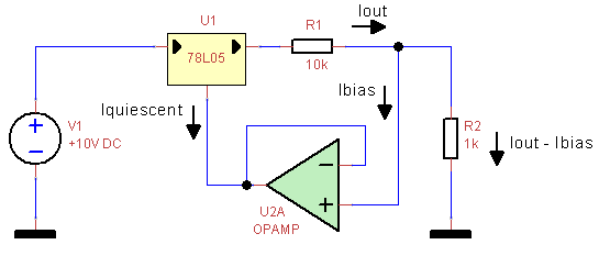 78L05 Current Source Does Not Work ?