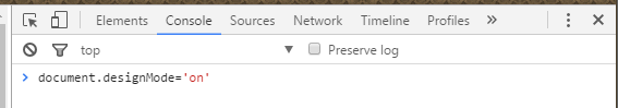 Open DesignMode