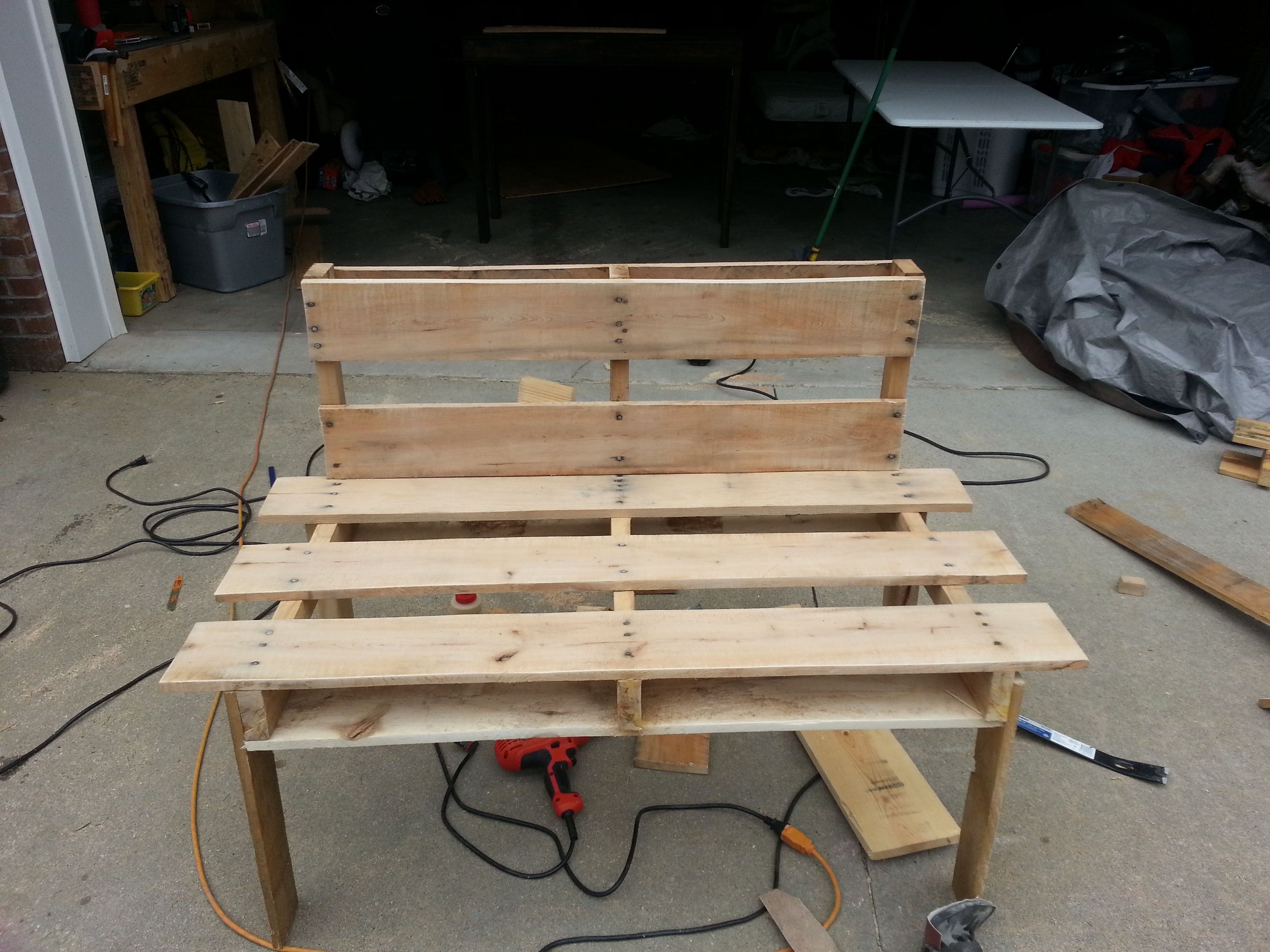 pallet bench