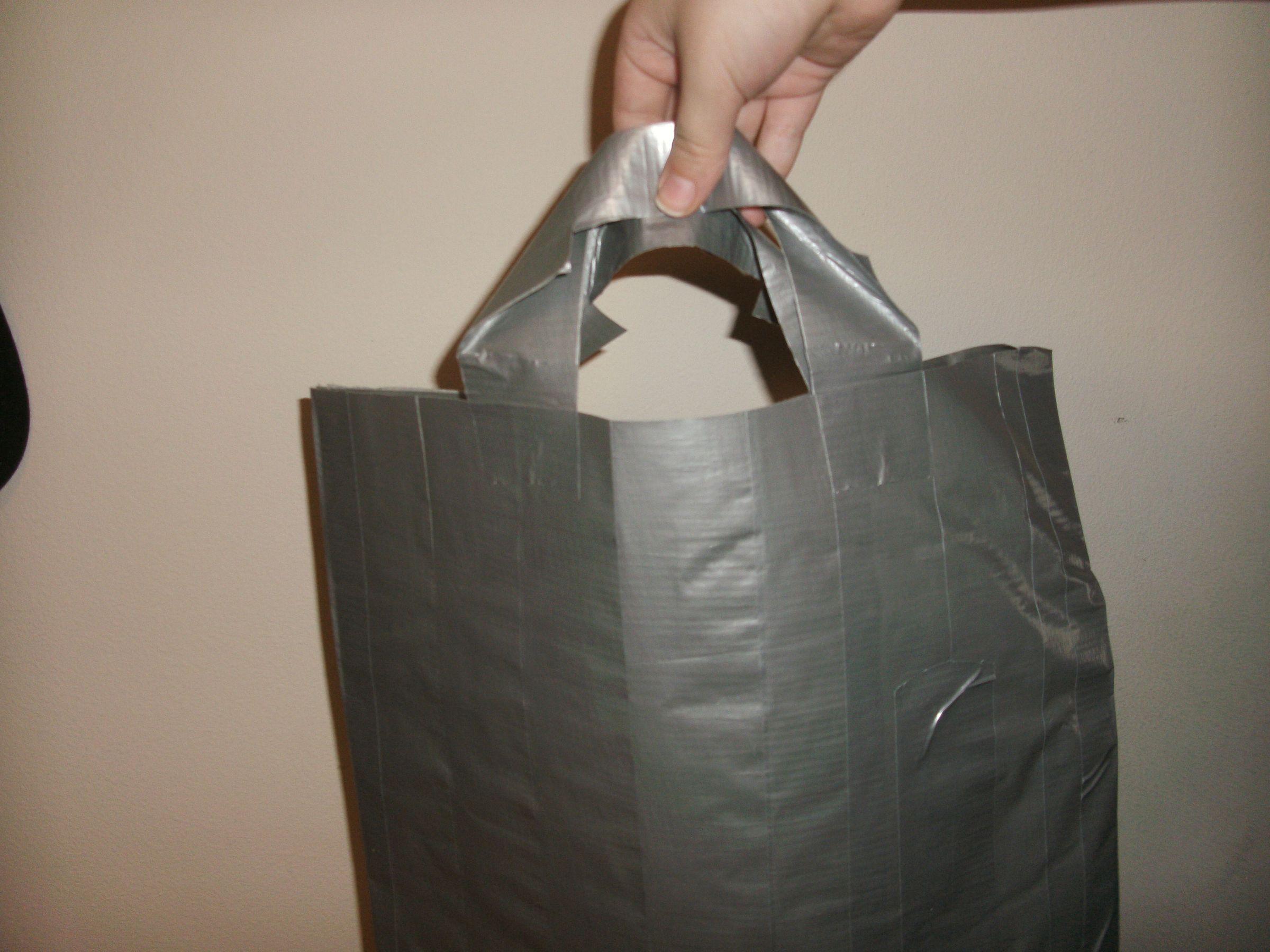 How to Make a Duct Tape Bag 6 Steps Instructables