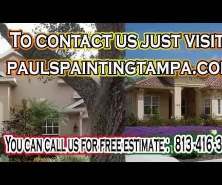 Painter in Tampa : Painting Services in Tampa : Paul's #1 Painting Tampa