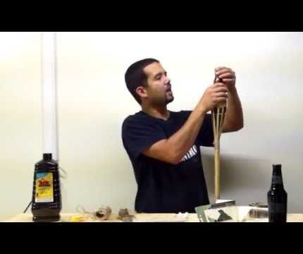 How to Make a Beer Bottle Tiki Torch