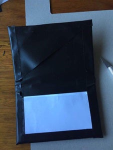 Making the "paper" to Put Into the Plastic Slip