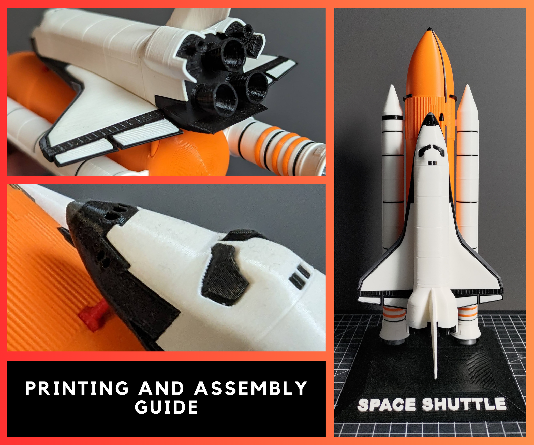 Space Shuttle : Printing and Assembly Guide : 18 Steps (with Pictures ...