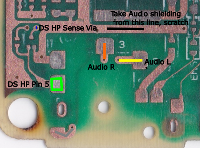 Wire AV Board to DS Lite Motherboard