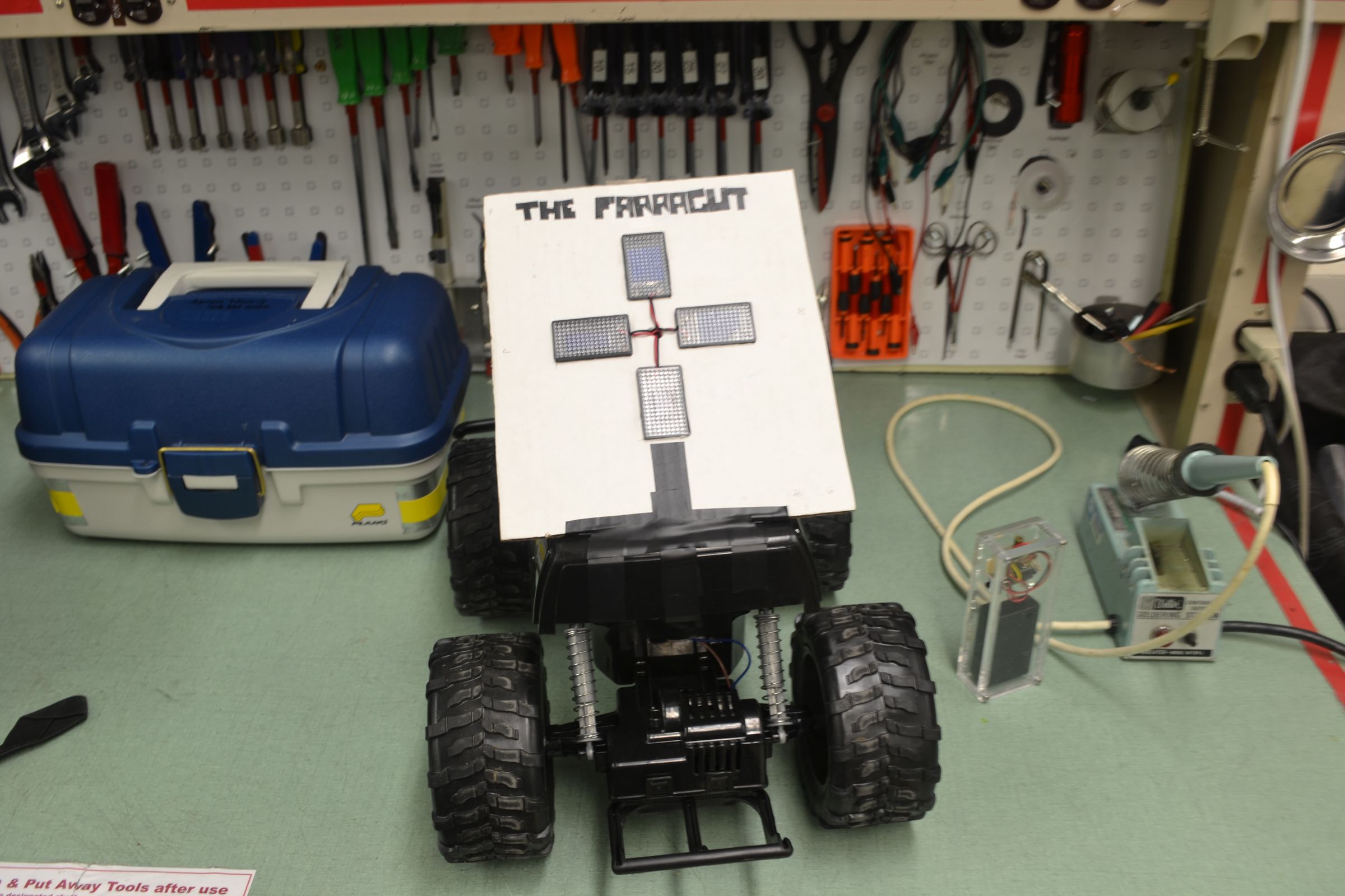 Laser Guided Truck
