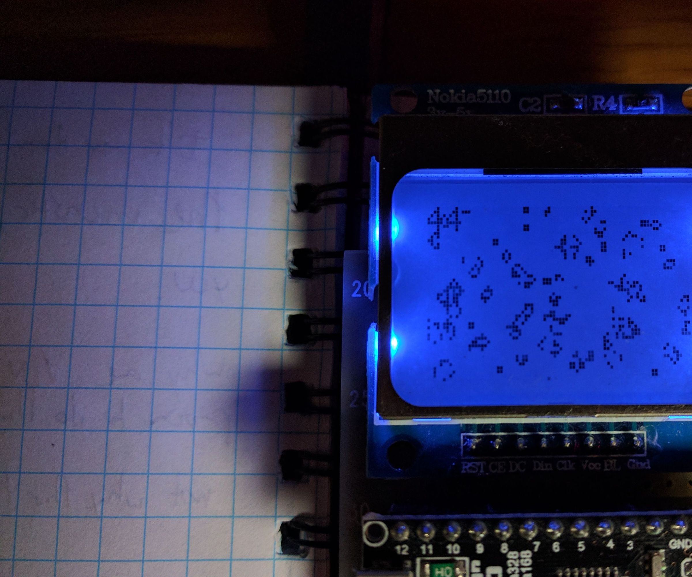 Game of Life With Nokia 5110 LCD